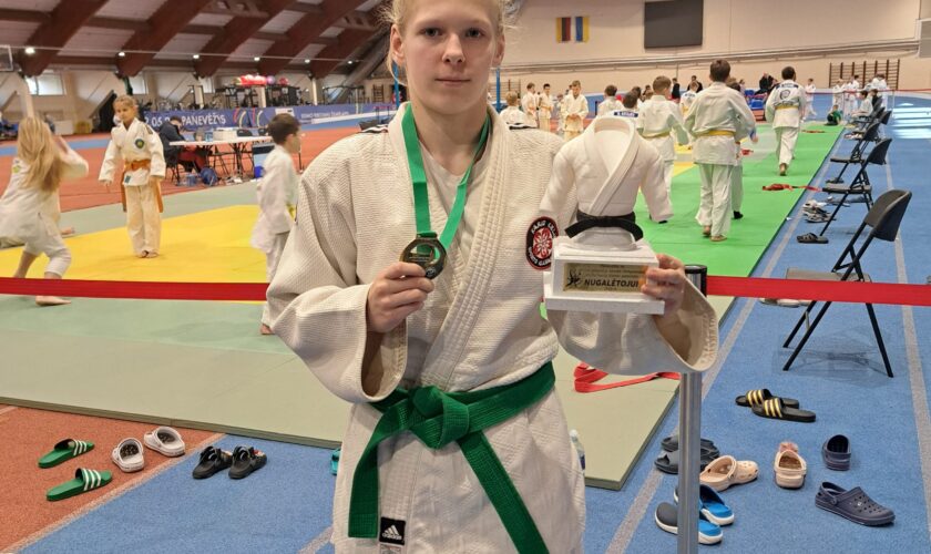 Puikūs dziudo kovotojų pasiekimai Panėvėžyje