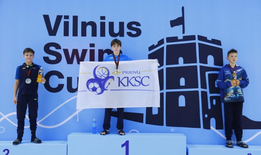 Mūsų sportininkų pasiekimai “Vilnius short course cup” plaukimo varžybose